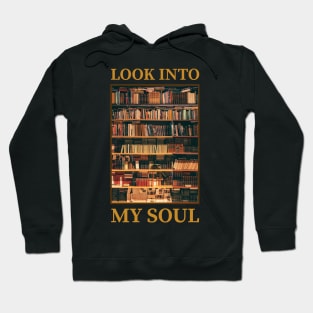 Book fans Soul is a Book Shelf Hoodie